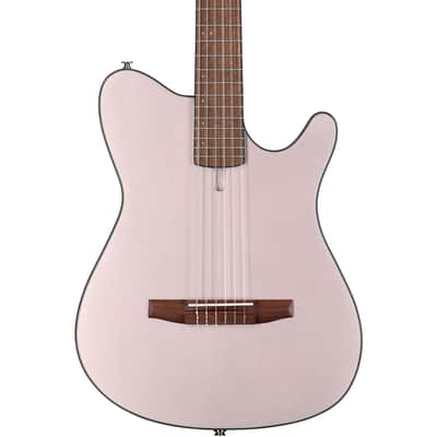 Ibanez FRH10N Classical Acoustic-Electric Guitar, Rose Gold Metallic image 7