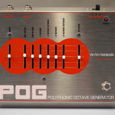 Electro-Harmonix POG Polyphonic Octave Generator Guitar Effects Pedal #58807 image 2