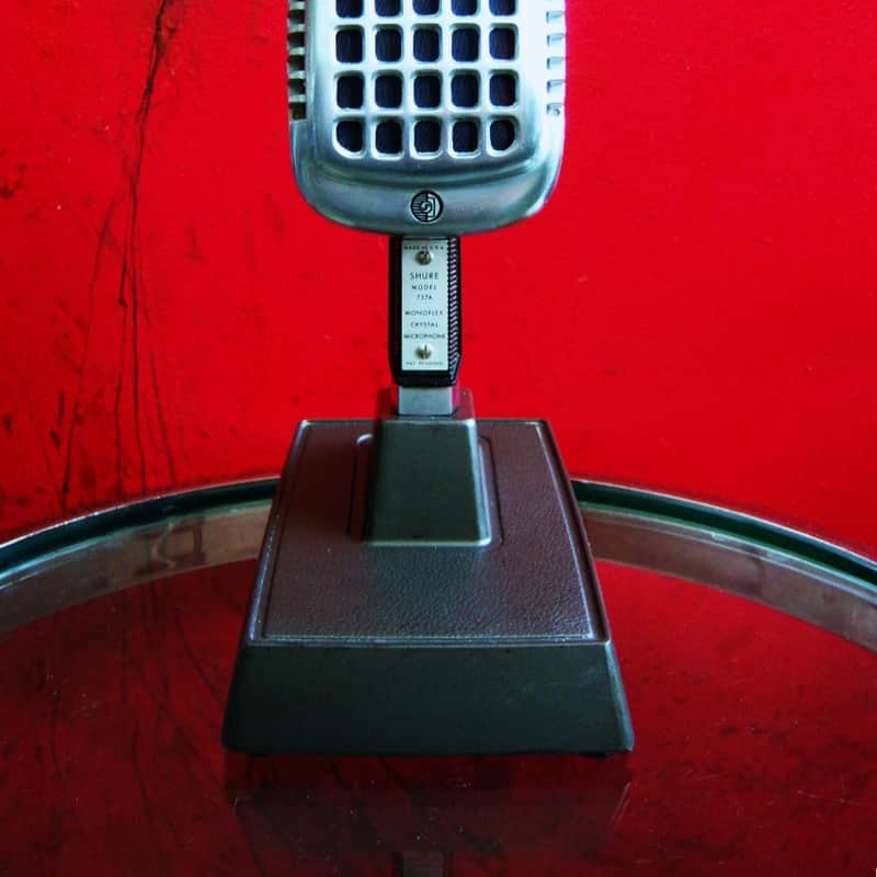 1960’s Shure 737A Satin Chrome