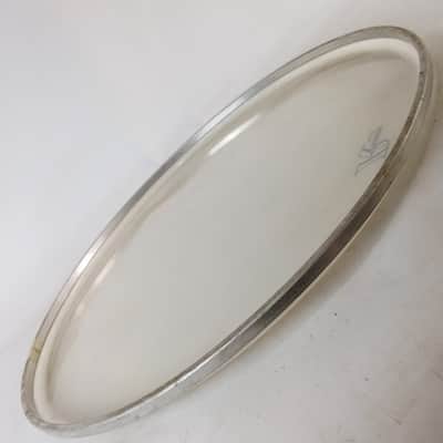 Rogers 18"White Coated Floor Tom Drum Head Big R Vintage70s Fullerton,CA Era USA image 4