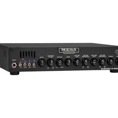 Mesa Boogie Subway D-800+ Bass Amp Head - Black (Open Box / Demo) image 3