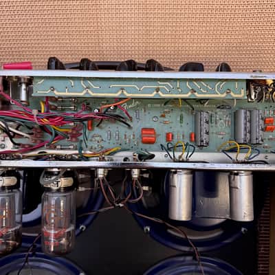 Vintage 1991 Fender Bassman 5F6-A 4x10 Tweed RI Valve Amplifier *Ex Eric Clapton* image 21