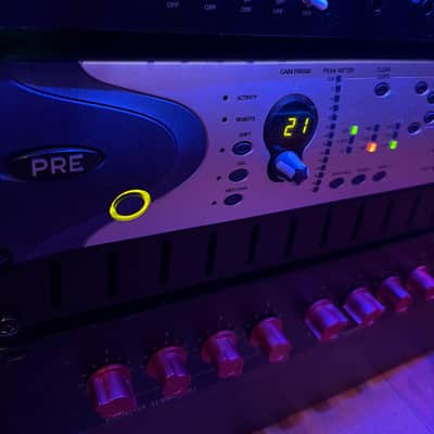 Avid PRE 8-Channel Remote Controlled Mic Preamp 2010s - Dark Gray image 3