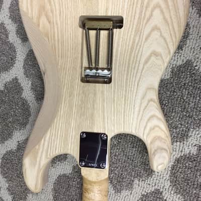 Musikraft  EVH Floyd Rose Frankenstrat Franky  new wood total value 1096.00 image 4