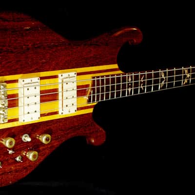 J. K. LADO SUPER FALCON II 1981 Natural. SOLID WOOD BASS. Incredible Sound. HANDBUILT. Beautiful. image 1