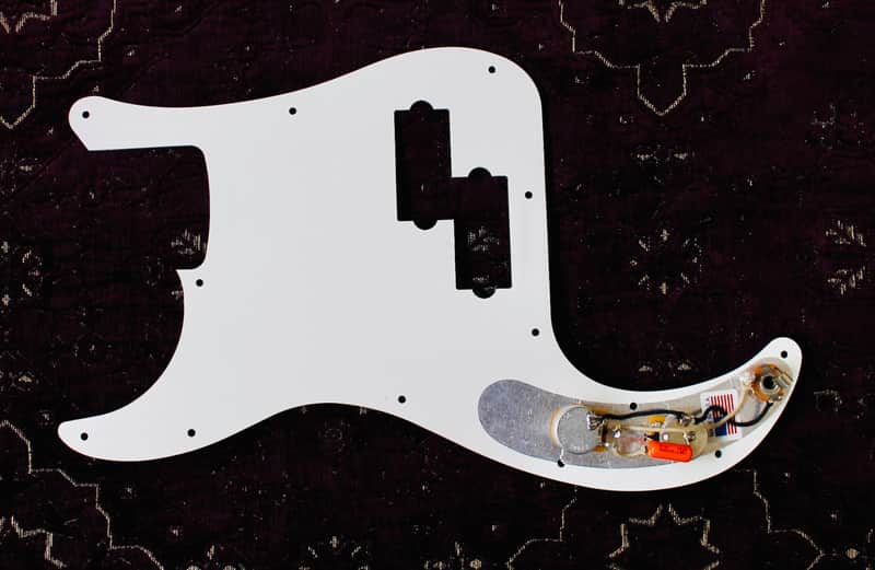 Warmoth Precision Bass Pickguard fully wired CTS image 1
