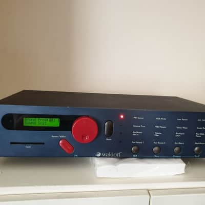 Waldorf Microwave MK1 Rev A Rackmount Wavetable Synthesizer - Blue