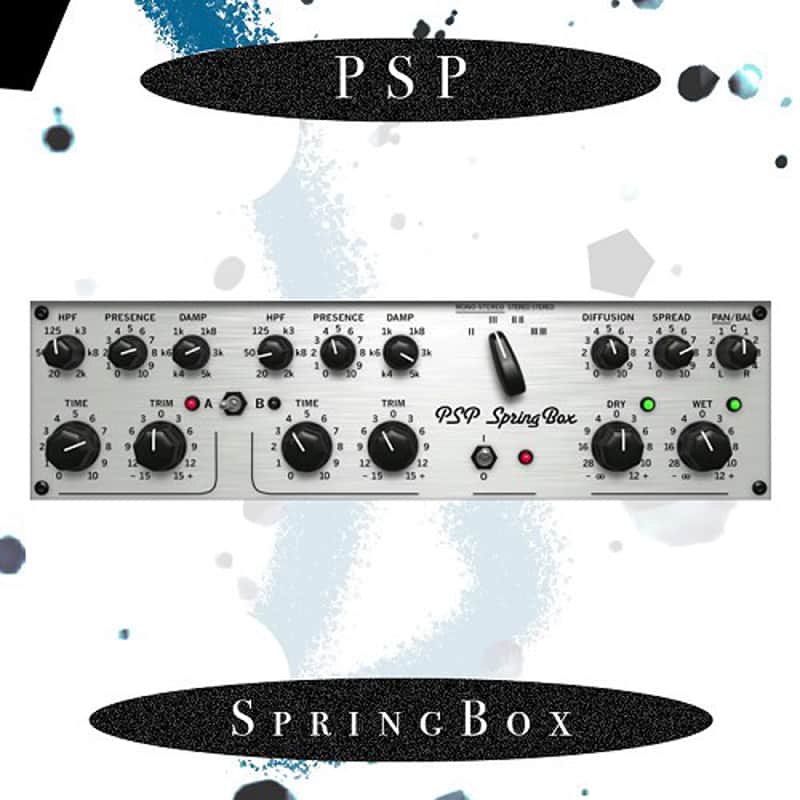 PSPAudioware PSP SpringBox Studio Spring Reverberator Plug-In (Download) image 1