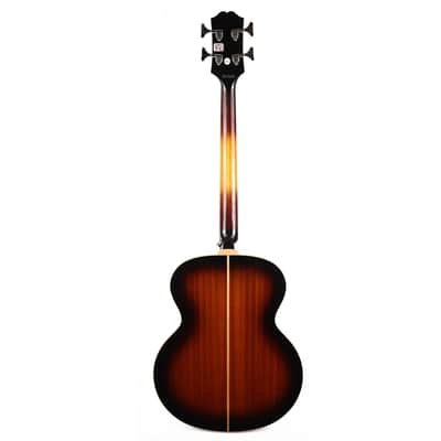 Epiphone El Capitain J-200 Studio Bass (Fishman Sonitone) Aged Vintage Sunburst image 4