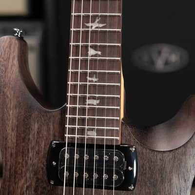 PRS SE CE 24 Satin Electric Guitar - Charcoal with Gig Bag image 8