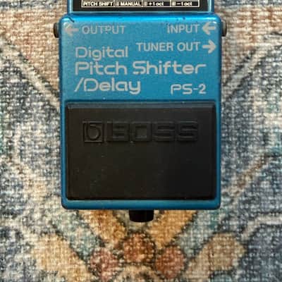 Boss PS-2 Digital Pitch Shifter/Delay (Blue Label) 1987 - 1992 - Blue image 1