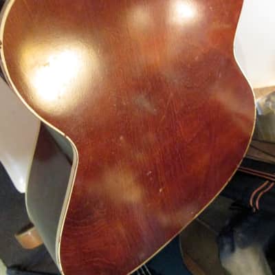 SEARS & ROEBUCK Model 319 Vintage Acoustic Guitar USA Made - overall great shape image 8