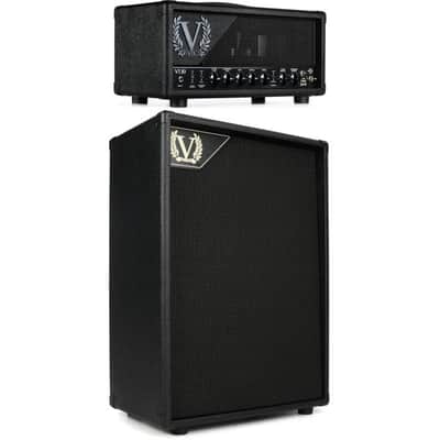 Victory Amplification V130 The Super Jack 100-watt Tube Guitar Amp Head and 2x12" Closed-back Speaker Cabinet image 2