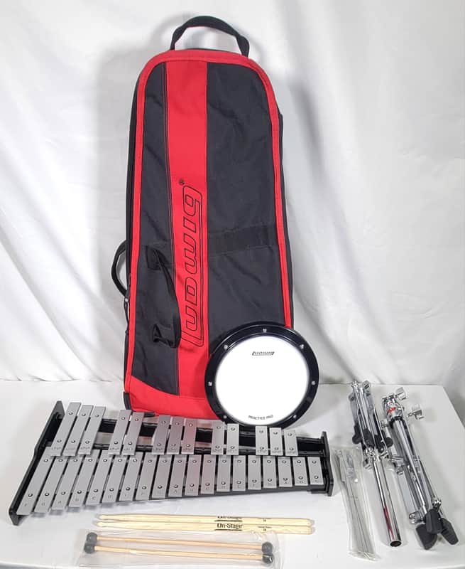 Ludwig LM652BBR Student Bell Kit w/Practice Pad (Used) imagen 1