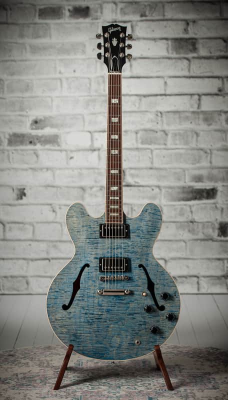 Gibson Memphis ES-335 Block Figured 2015 | Reverb Canada