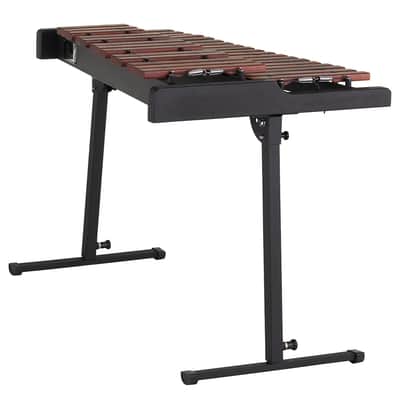 Mint Open Box Pearl PX905C Wooden Xylophone Kit; with Case, Mallets, Stand, Practice Pad image 9