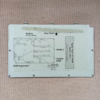 Kurzweil K2600R ROM & Ram Door Metal Cover