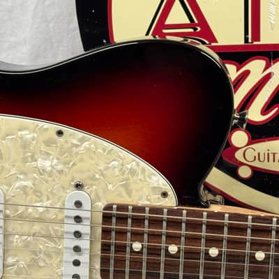 Fender Custom Shop American Classic Telecaster Guitar with Case - 3-Color Sunburst / Rosewood fingerboard image 3