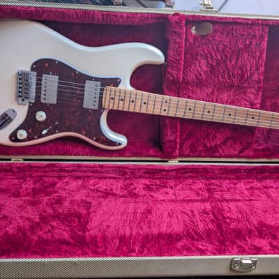 Fender Stratocaster players Plus 75th anniversary 2021 - Olympic pearl white image 6