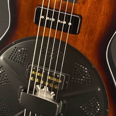 Beard Road-O-Phonic Resonator Lap Steel with Doubleshot Bridge in Tobacco Sunburst image 2