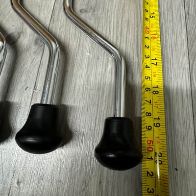 Natal Floor Tom Drum Leg Stands Spares / Hardware x3 #OX83 image 5