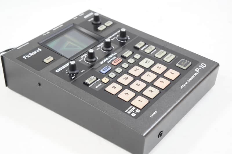 Roland P-10 Visual Sampler Audio Video Movie Sample Pad VJ DJ P10