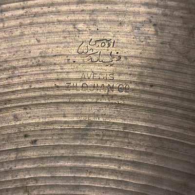 Zildjian A Series Vintage 22" Medium Ride *VIDEO* 2795g 50's Small Stamp 1950s image 2