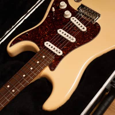 Fender American Standard Stratocaster RW Vintage White image 11