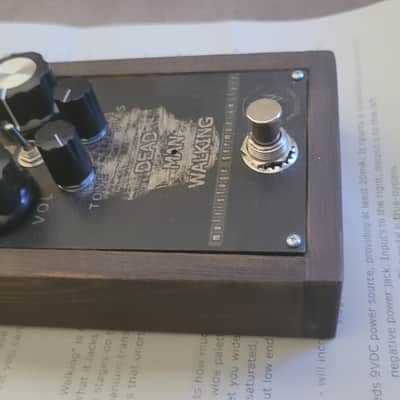 Dead Man Walking - multistage germanium fuzz in unique black finish image 5