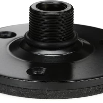 On-Stage TM08B Flange Mount with Pad - Black image 1