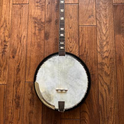 Vintage 1950s Harmony Roy Smeck 4 String Tenor Banjo image 2