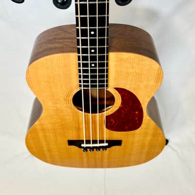 EXCELLENT 2018 AMI (BME MODEL) ACOUSTIC ELECTRIC BASS GUITAR & GIG BAG L@@K image 3