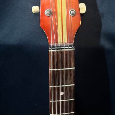 Hofner Colorama II Model 444 - All Original - Black Bar Pickups - Clean Player - Lightweight - Chipboard Case - 1959 image 9