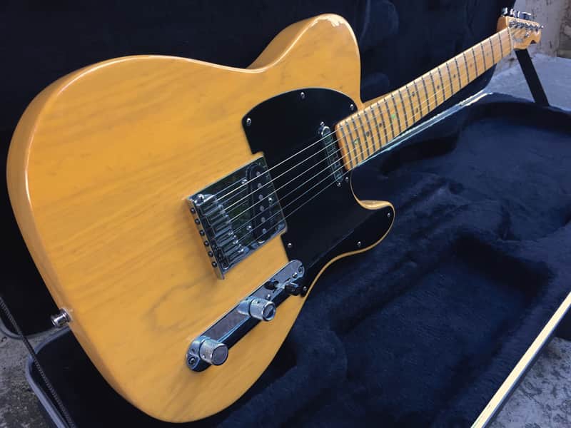 Fender American Deluxe Ash Telecaster 2007 Butterscotch Blonde image 1