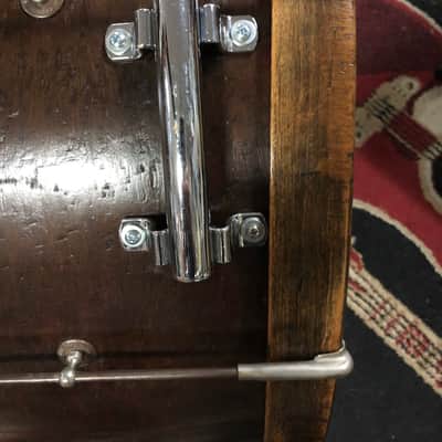 Ludwig&Ludwig 26" Single Tension Marching Bass Drum 1920's - Walnut image 12