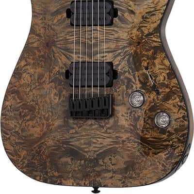 Schecter C-5 Deluxe Electric Bass - Satin Metallic Light Blue (588) image 2