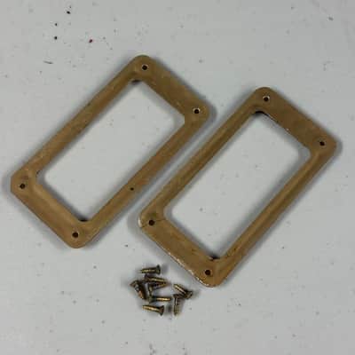 Gretsch Pickup Rings with Screws 1960's (K-319) image 2
