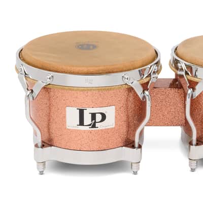 Latin Percussion LP Martin Cohen Limited Bongos Gold Sparkle (LP200F-MC) image 4