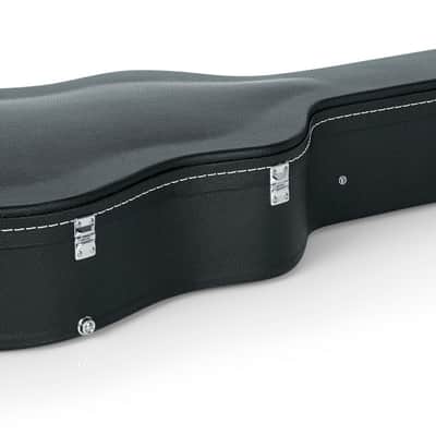 Gator - GW-DREAD - Dreadnaught Guitar Deluxe Wood Case - Black (GW-DREAD) image 14