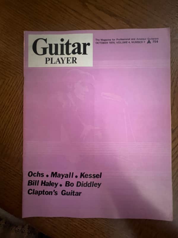 Guitar Player Magazine Magazine 1970 image 1