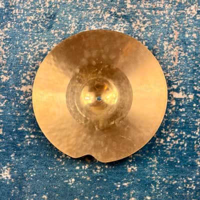 (TOP ONLY) PROFESSIONALLY REPAIRED 14” Zildjian K CUSTOM HYBRID Hihat Top image 8