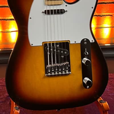 2008 Fender MIM Standard Telecaster Maple Fingerboard, Brown Sunburst image 2