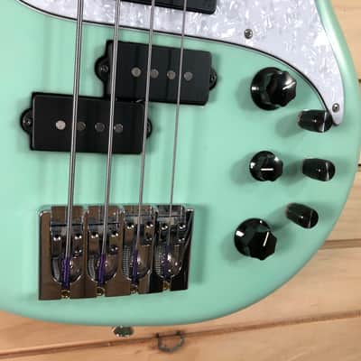 Alien Audio Constellation Bass, Surf Green, with Road Case image 5