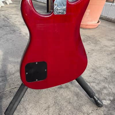 Fender Strat-o-Sonic "Dove II" 2003 - 2007 - Crimson Red Transparent image 6