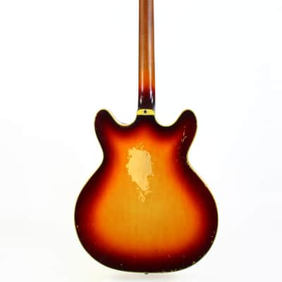 1965 Guild Starfire Bass Sunburst Hagstrom Bi-Sonic Pickup, Sounds Great! image 8