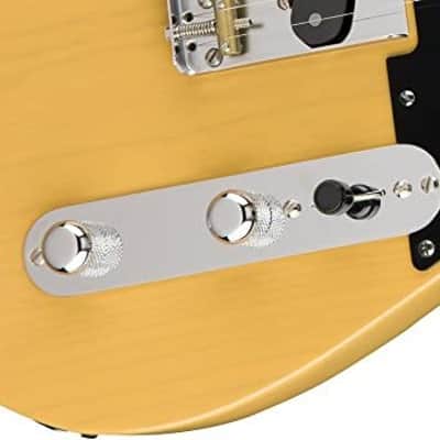 Fender 099-2056-000 Telecaster / Precision Bass Knurled Dome Knobs (2) Chrome image 2