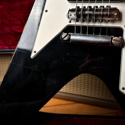2012 Gibson Custom Shop Kirk Hammett Signature Flying V Aged image 6