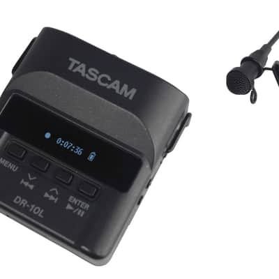 Tascam DR-10L Portable Stereo Lavalier Mic Recorder image 2