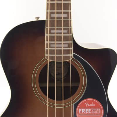 Fender Kingma Bass, Walnut Fingerboard, Black Pickguard 2023 - Shaded Edge Burst image 2