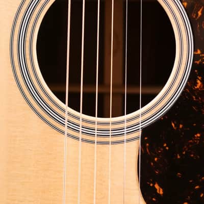 Martin Custom Shop Dreadnought Acoustic Guitar - Ziricote with Hardshell Case image 10
